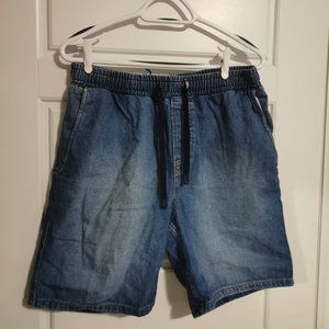 H&M Regular Denim Jogger Shorts